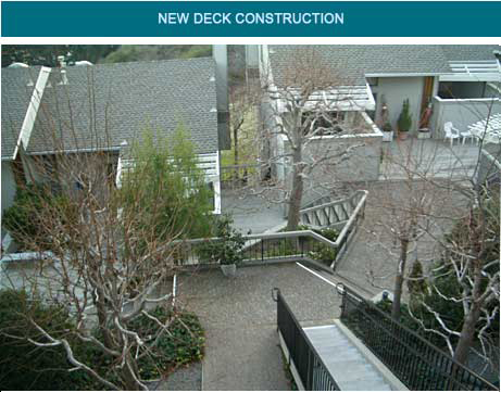 new deck installation